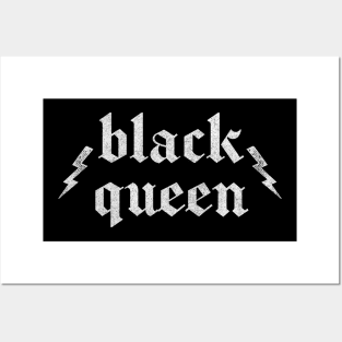 Black Queen / Typography Statement Design Posters and Art